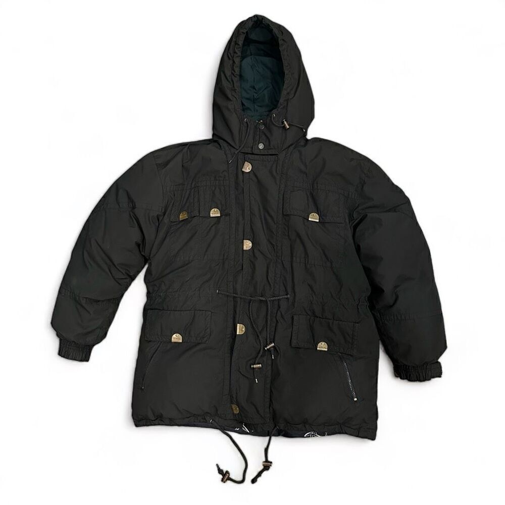 Vintage Triple F.A.T Goose Down Parka Winter Coat, Size L Adult Unisex.